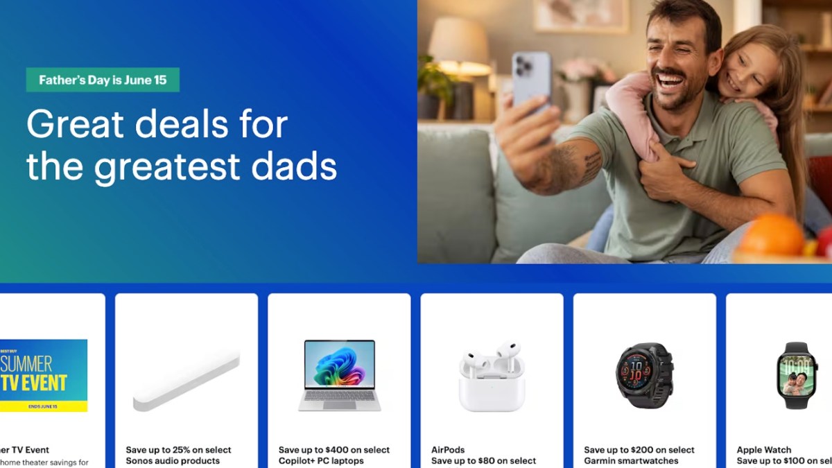 Best Buy Father's Day sale